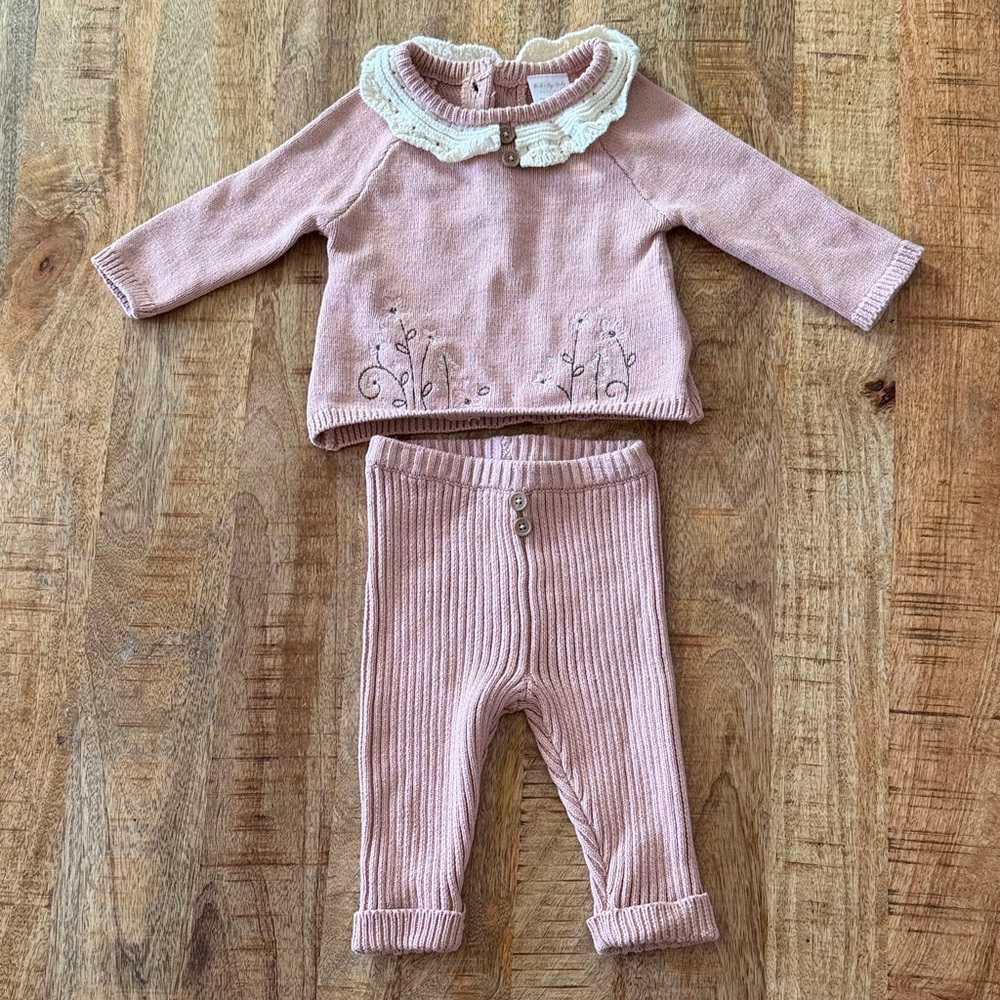 Knit Matching Set for BabyGirl